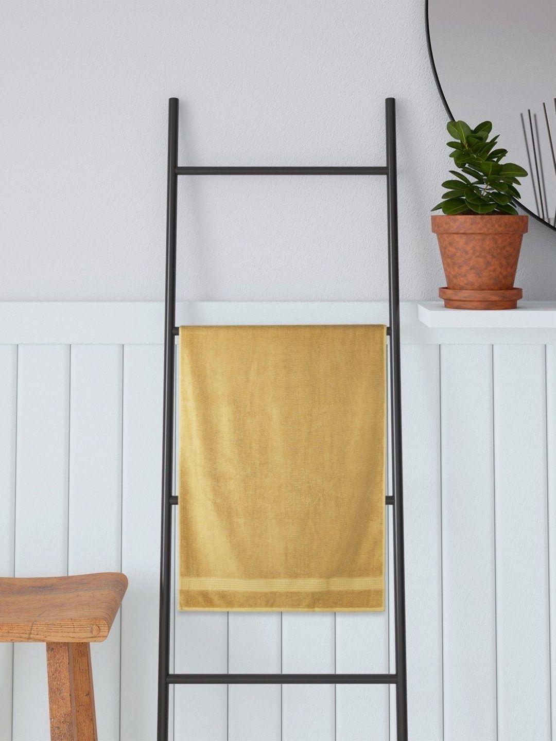 Portico Camel Brown 1 Cotton 470 GSM Bath Towel-image-31