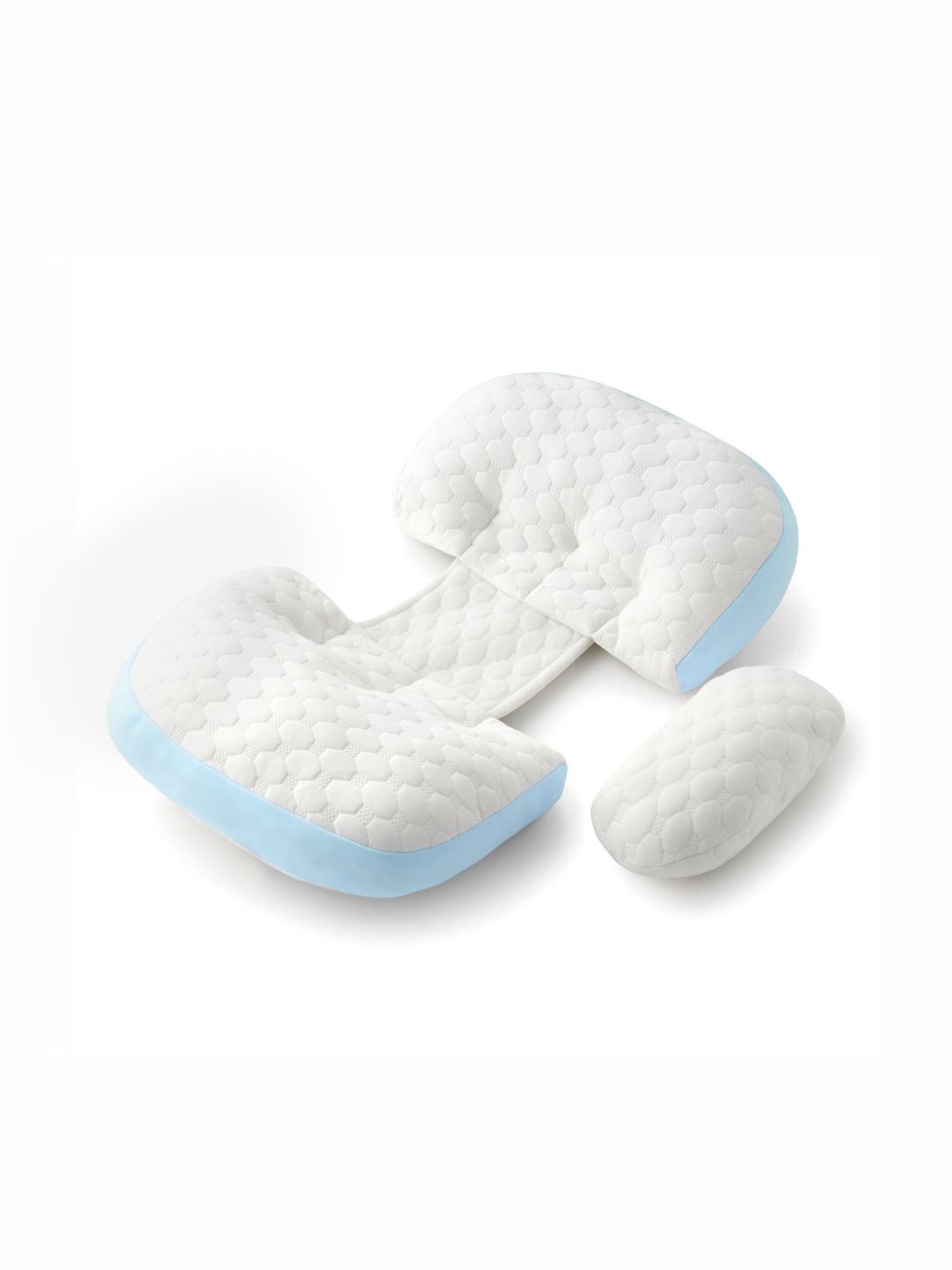 FRIDO Blue Cotton Filled Cotton Maternity Pillow-picture-17