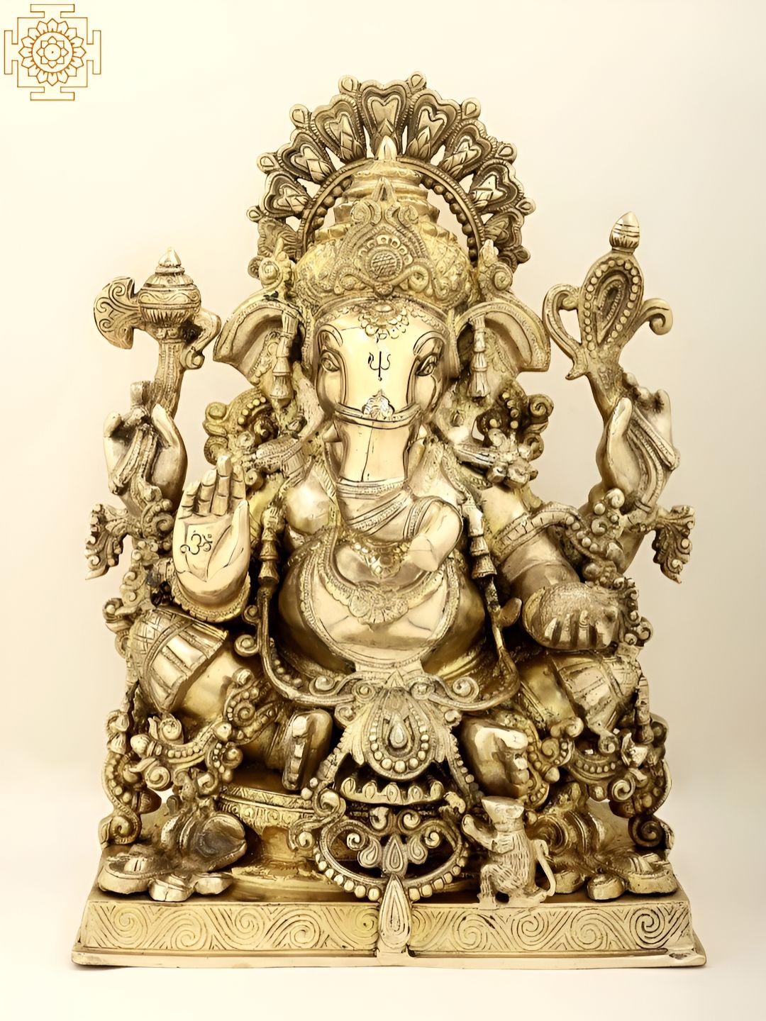 Exotic India Gold-Toned Religious Idol Showpiece-picture-10