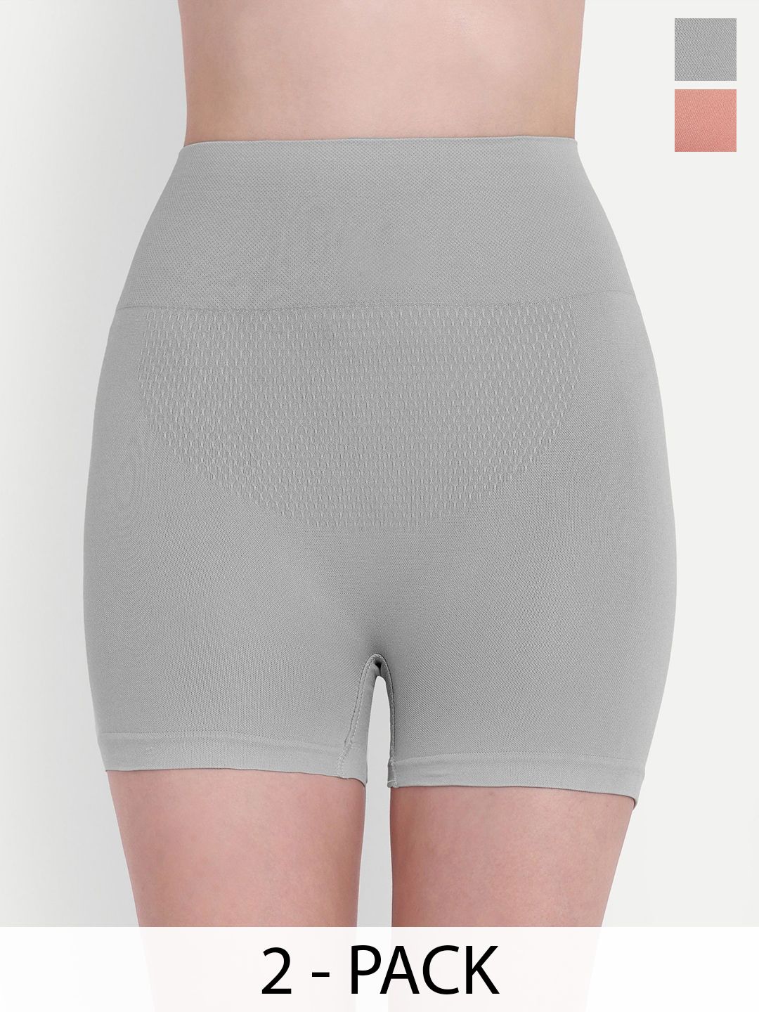 Trulymart Pack Of 2 Seamless High Waist Tummy Tucker Shapewear-picture-18