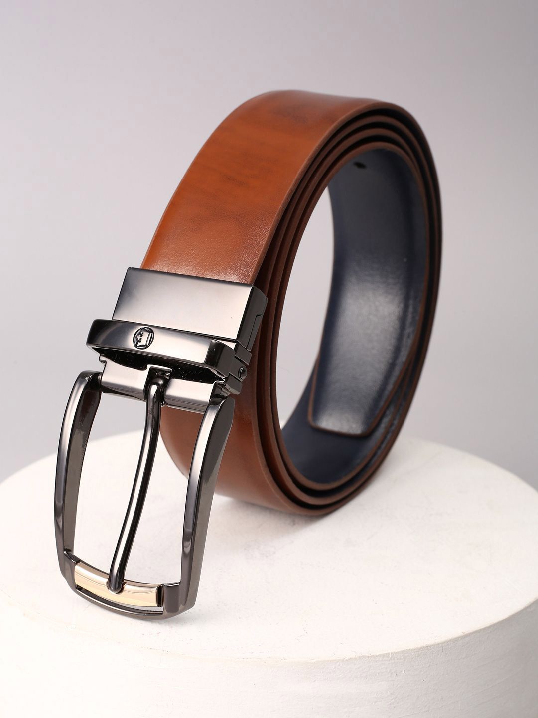 Louis Philippe Men Leather Formal Belt-picture-27