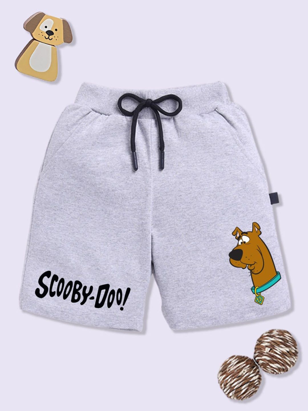 YK X Minute Mirth Boys Printed Cotton Shorts-picture-27