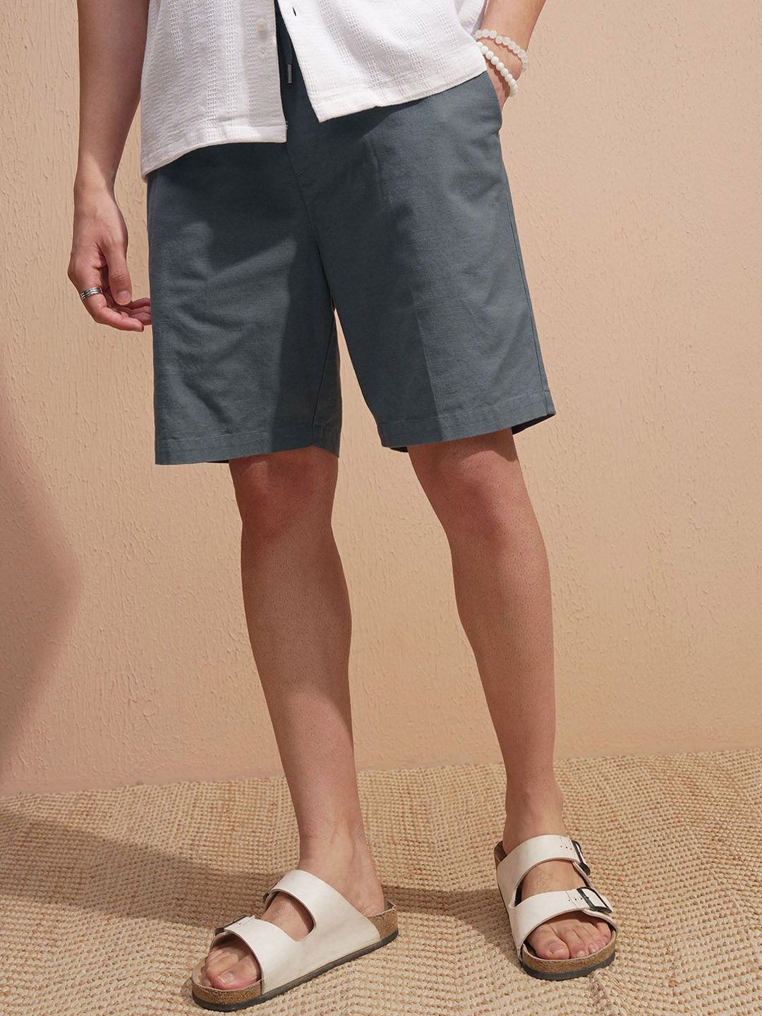 Highlander Men Loose Fit Elasticated Pull Up Shorts-picture-56