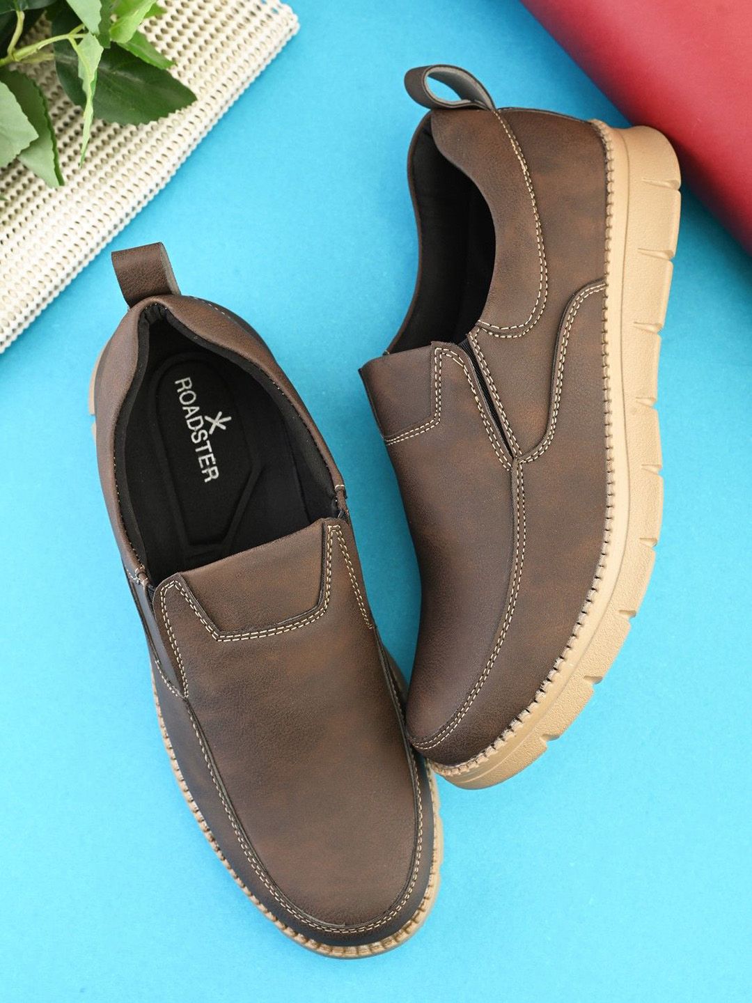 The Roadster Lifestyle Co Men Casual Slip On Moccasins Loafers-picture-20
