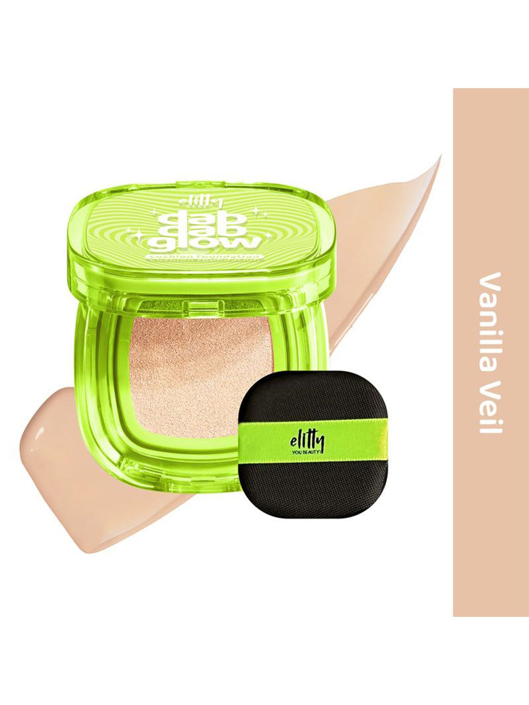 Elitty Cushion Foundation With Dewy & Glowing Finish- 13 g- Vanilla Veil-picture-7