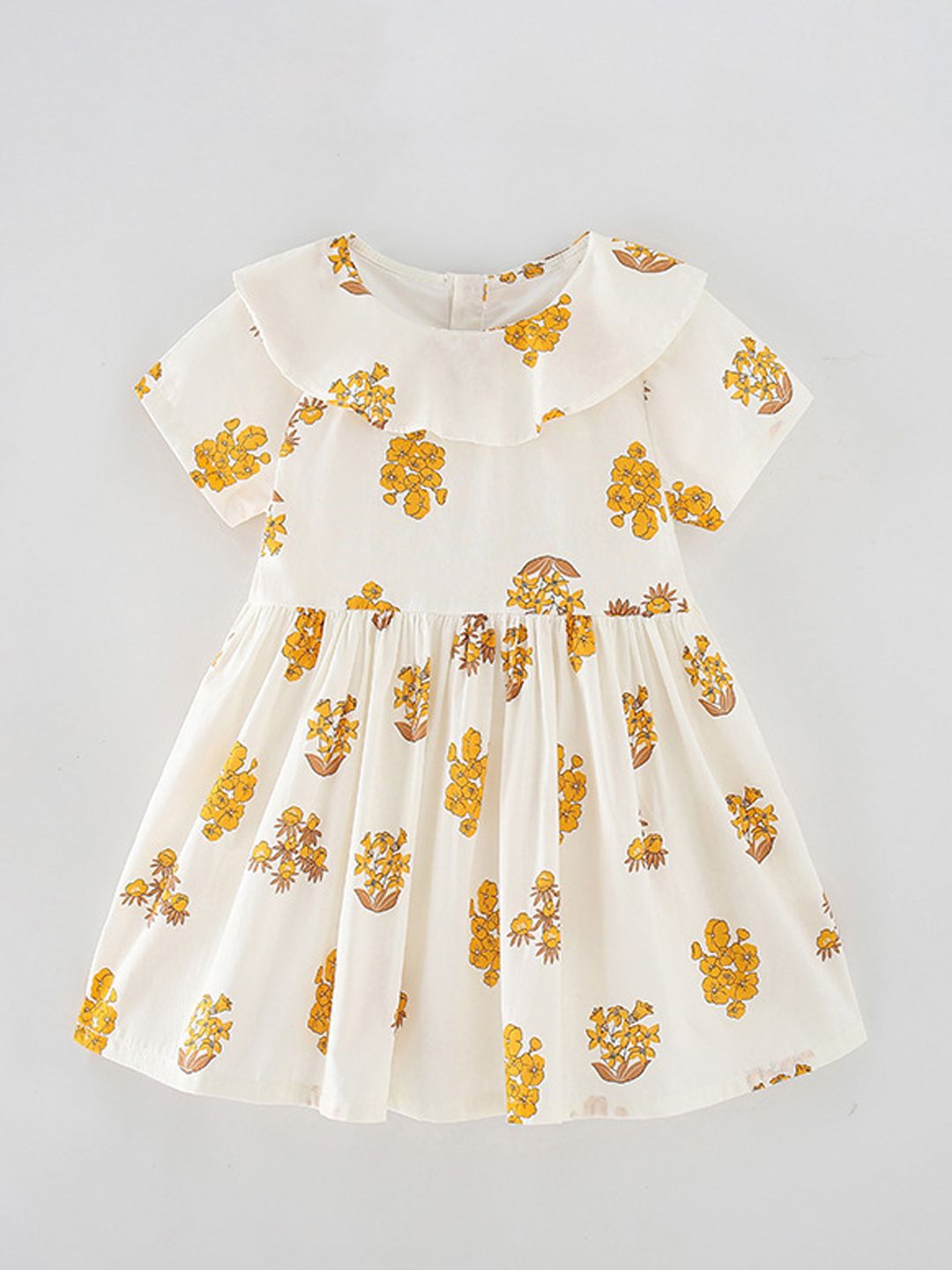 Xsole Girls Round Neck Fit & Flare Dress-picture-46