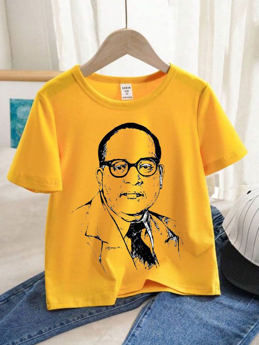 Printcomet Unisex Graphic Printed Round Neck Relaxed Fit T-shirt-picture-57