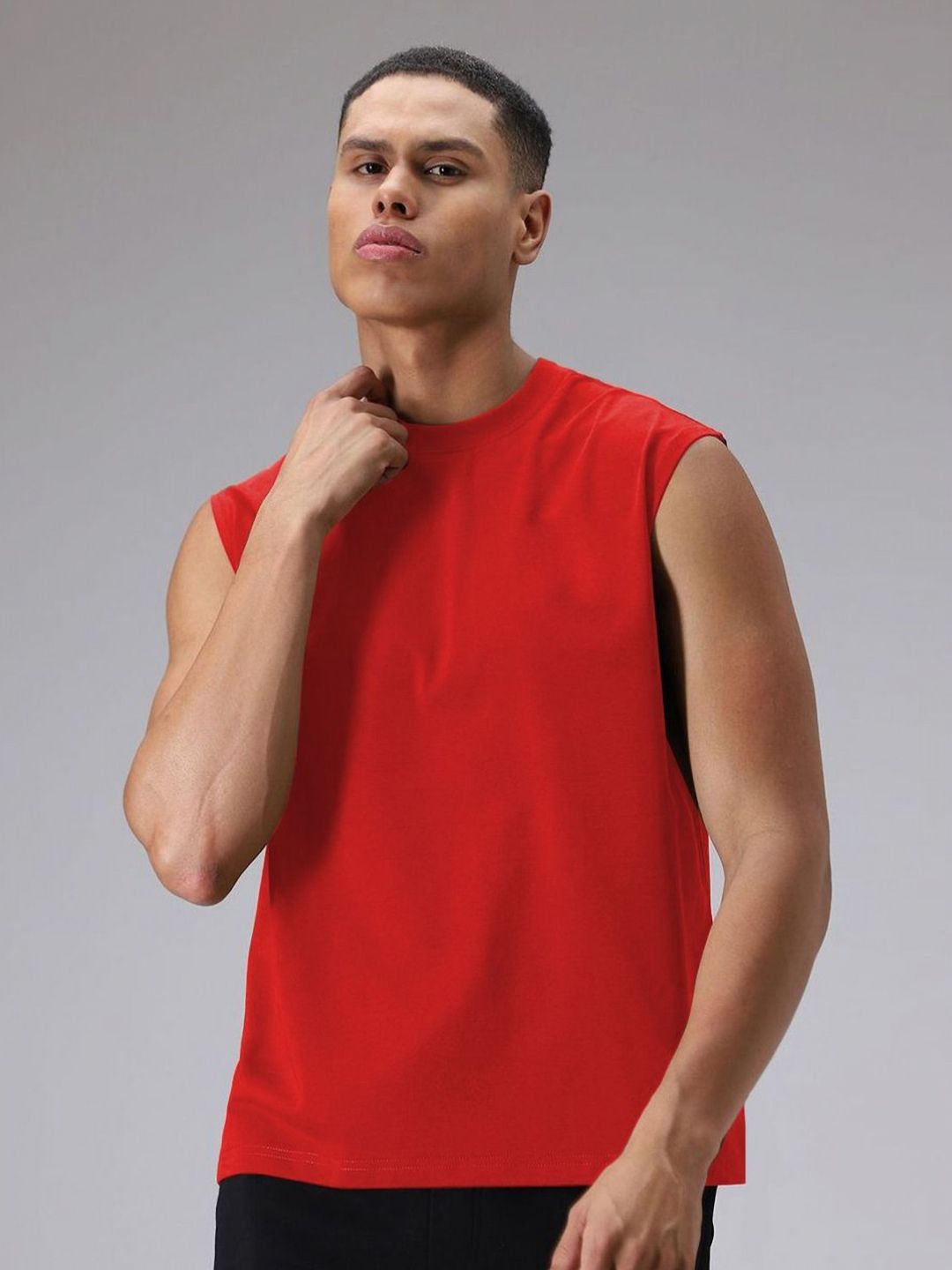 Moda Rapido Men Solid Round Neck T-shirt-picture-23