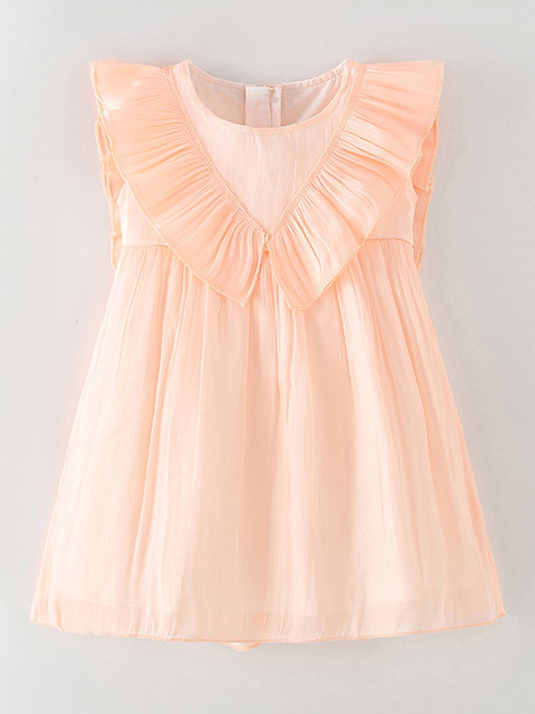 Xsole Girls Solid Fit & Flare Fit and Flare Flared Above Knee Dress-picture-43