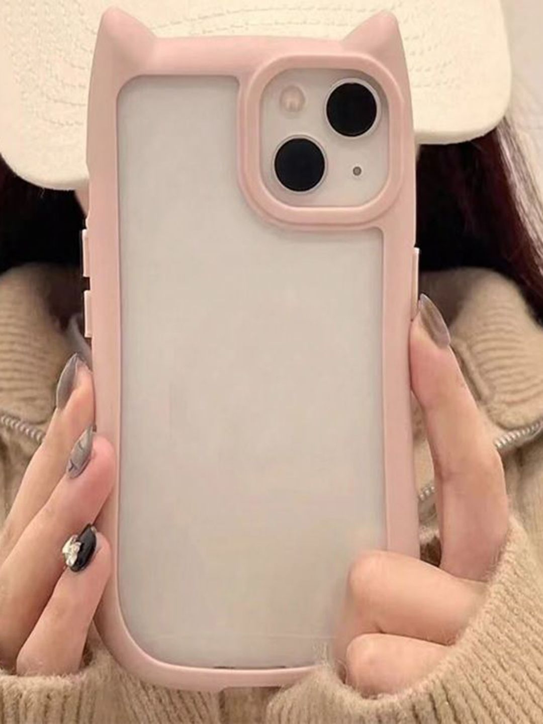 CASE CREATION Solid Printed iPhone 13 Pro Max Bumper Case Mobile Accessories-picture-13