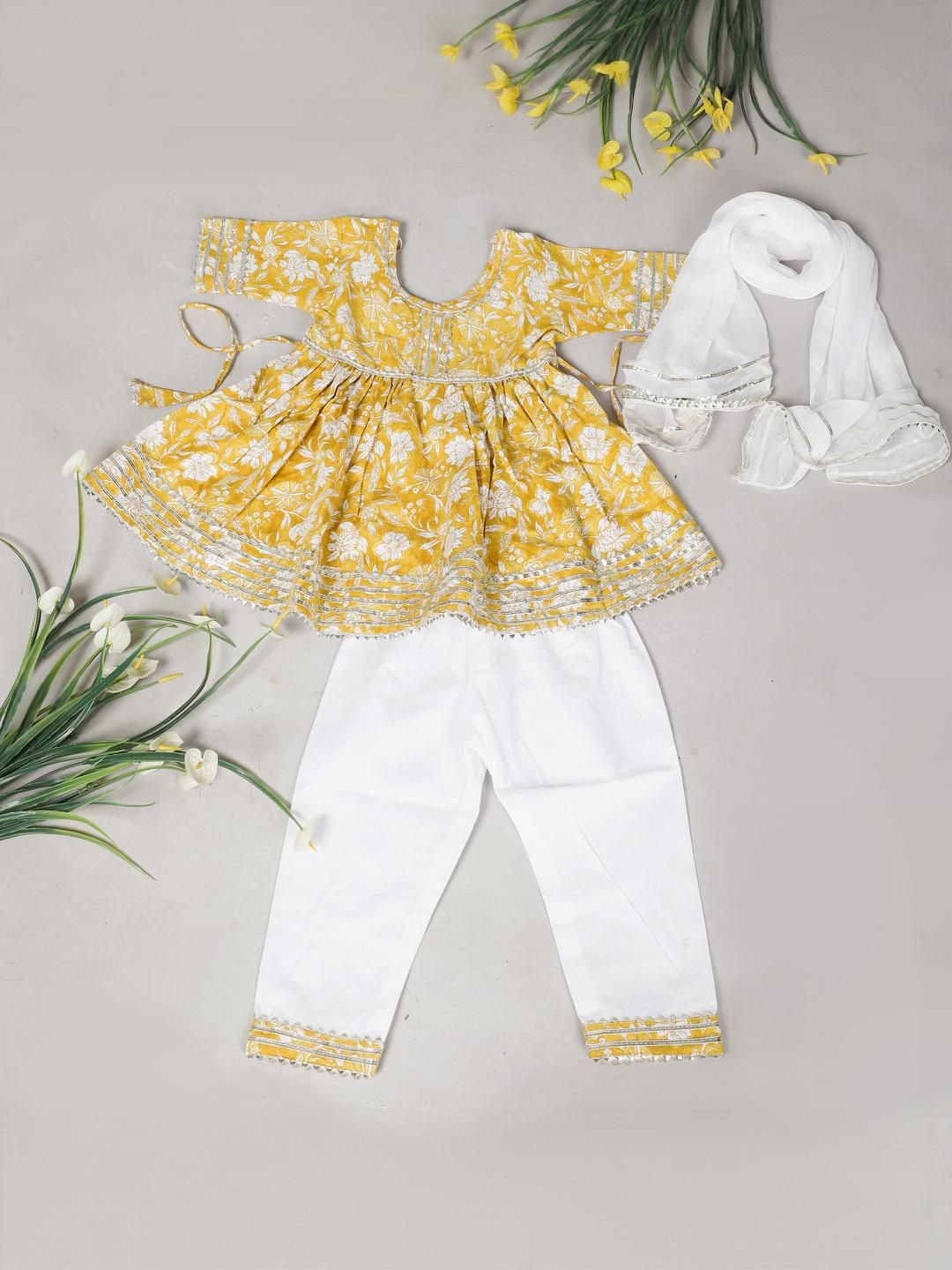 LITTLE DREAMS Girls Pure Cotton Clothing Set-picture-7