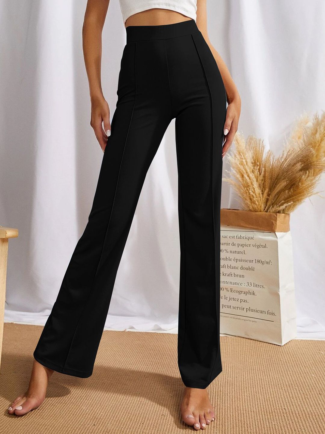 SWADESI STUFF Women Relaxed Regular Fit Mid-Rise Trouser-picture-25