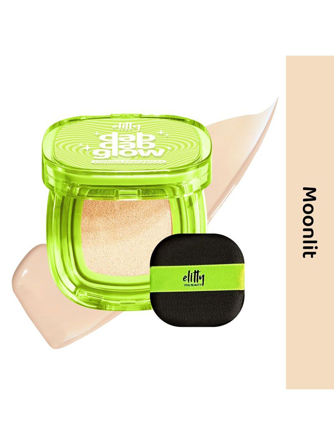 Elitty Cushion Foundation With Dewy & Glowing Finish- 13 g- Moonlit-picture-2