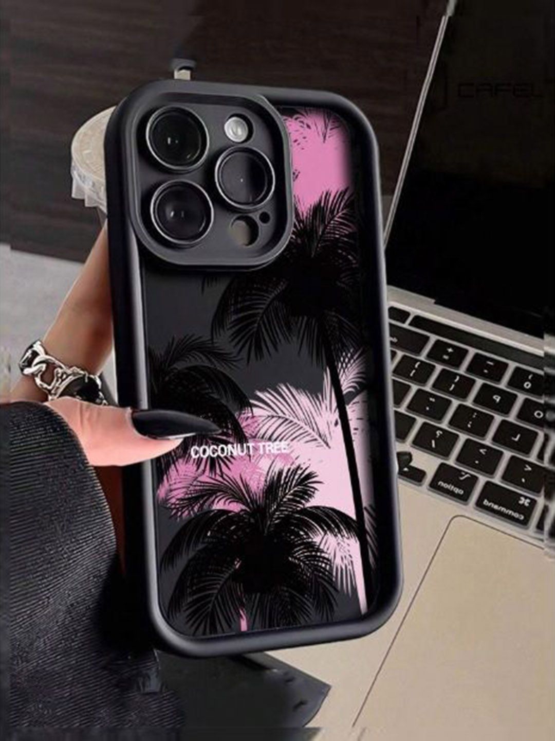 CASE CREATION Tropical Printed iPhone 11 Pro Max Back Case Mobile Accessories-picture-15