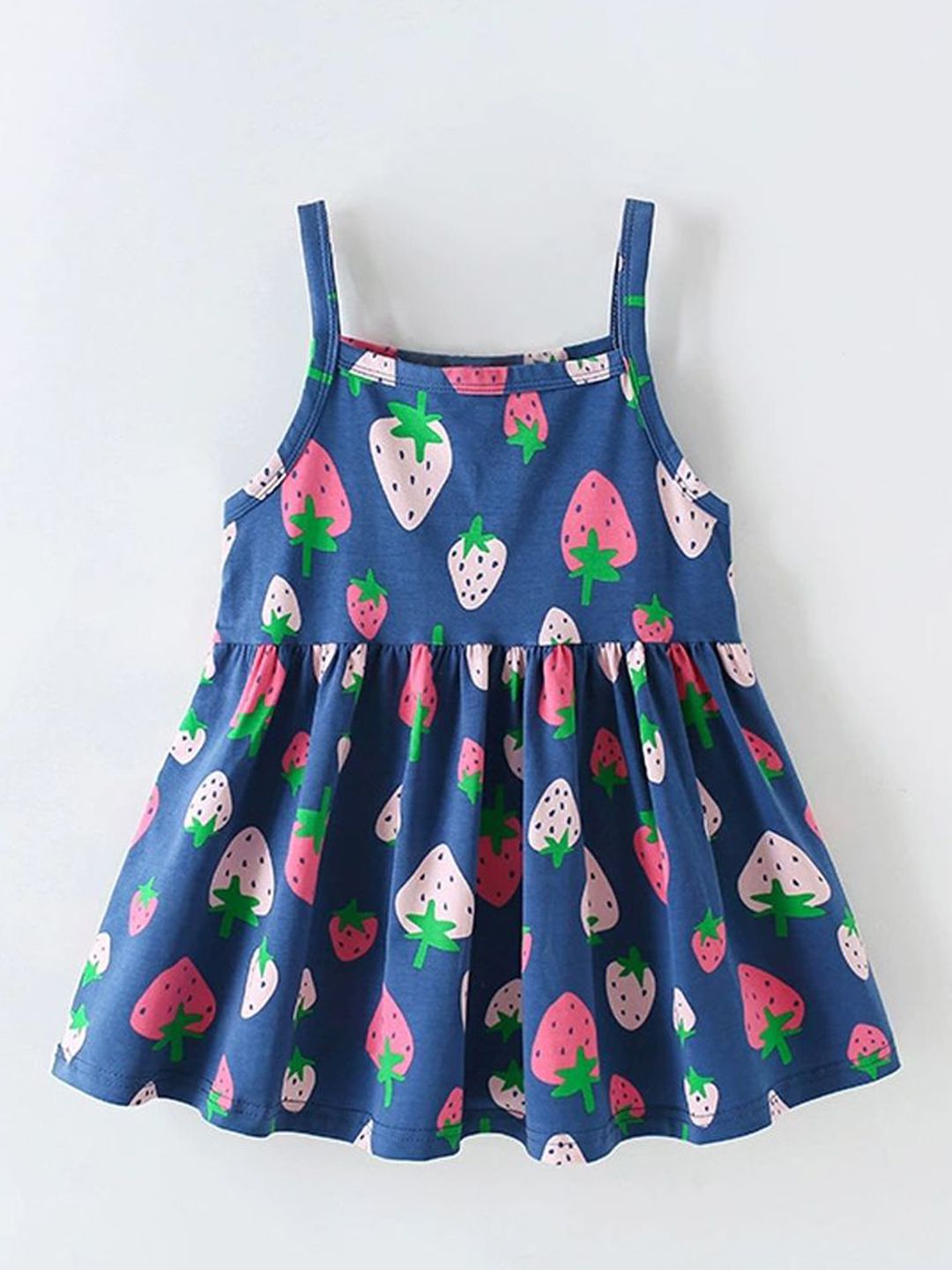 Xsole Girls Printed Fit & Flare Dress-picture-34