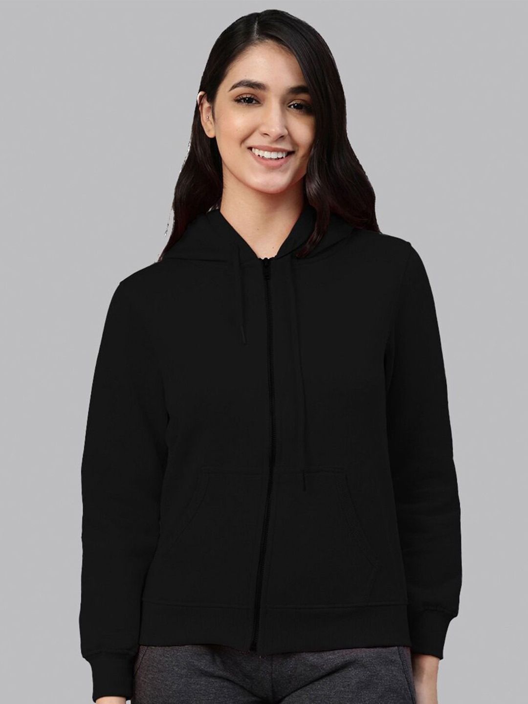 The Roadster Lifestyle Co. Women Long Sleeves Zipper Hooded Sweatshirt-picture-44