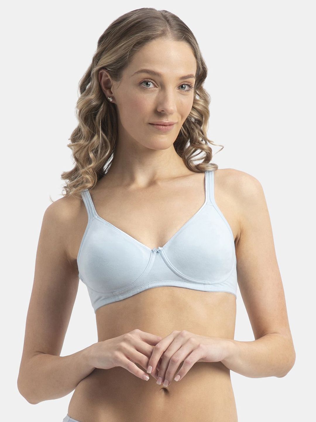 Jockey Wirefree Non Padded Super Combed Cotton Stretch Medium Coverage Everyday Bra 1722-picture-16