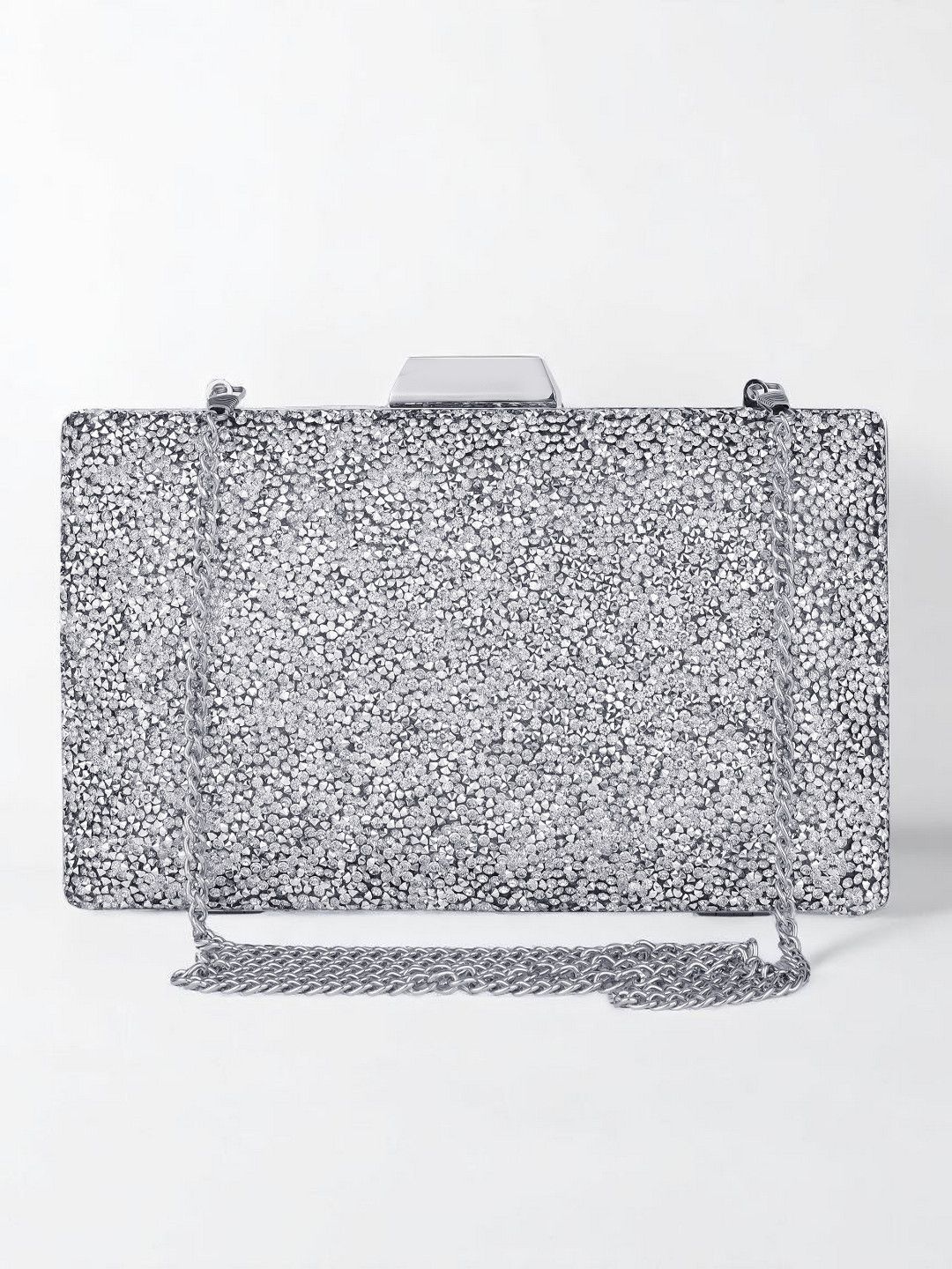 CRUSSET Textured Box Clutch-picture-34