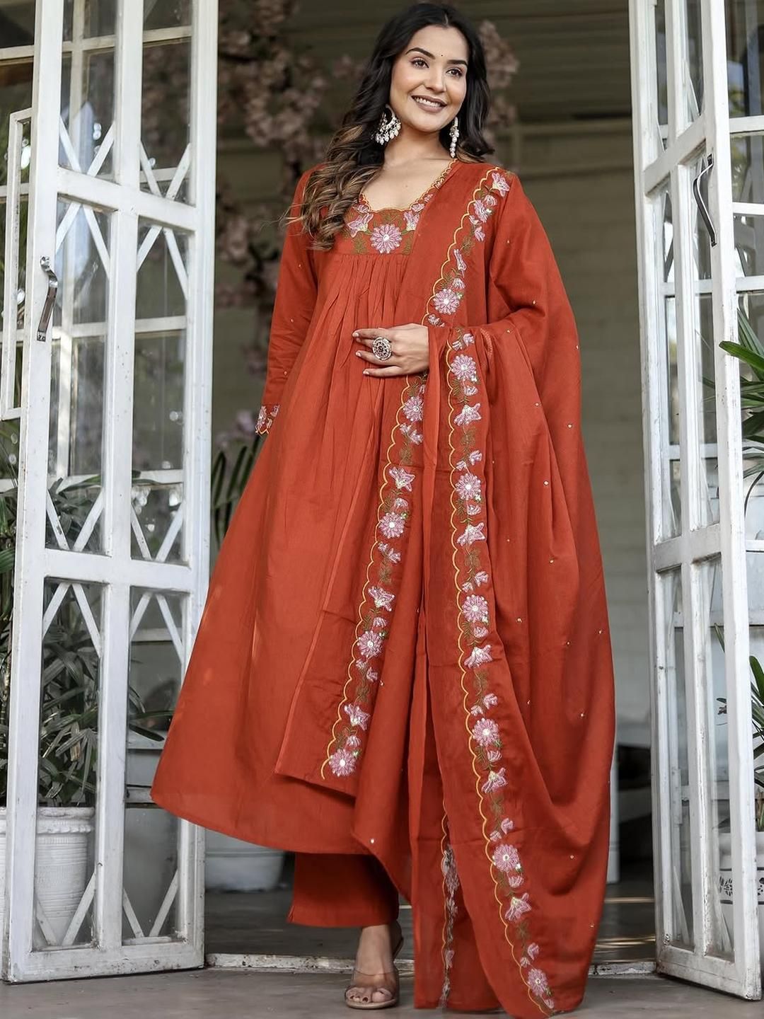 CaniBani Women Viscose Rayon Kurta Sets
