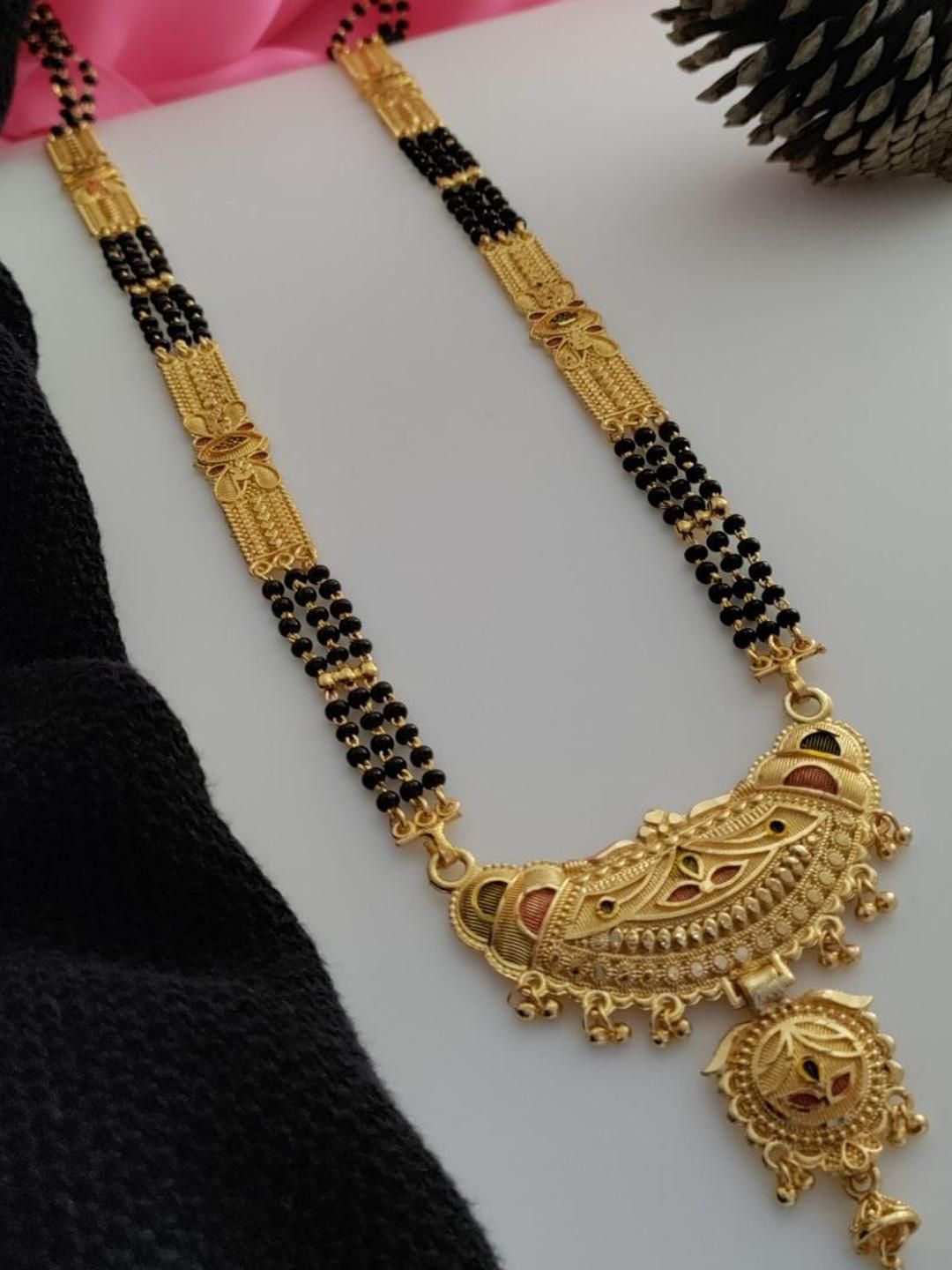 niva fashion Gold-Plated Brass Mangalsutra-picture-42