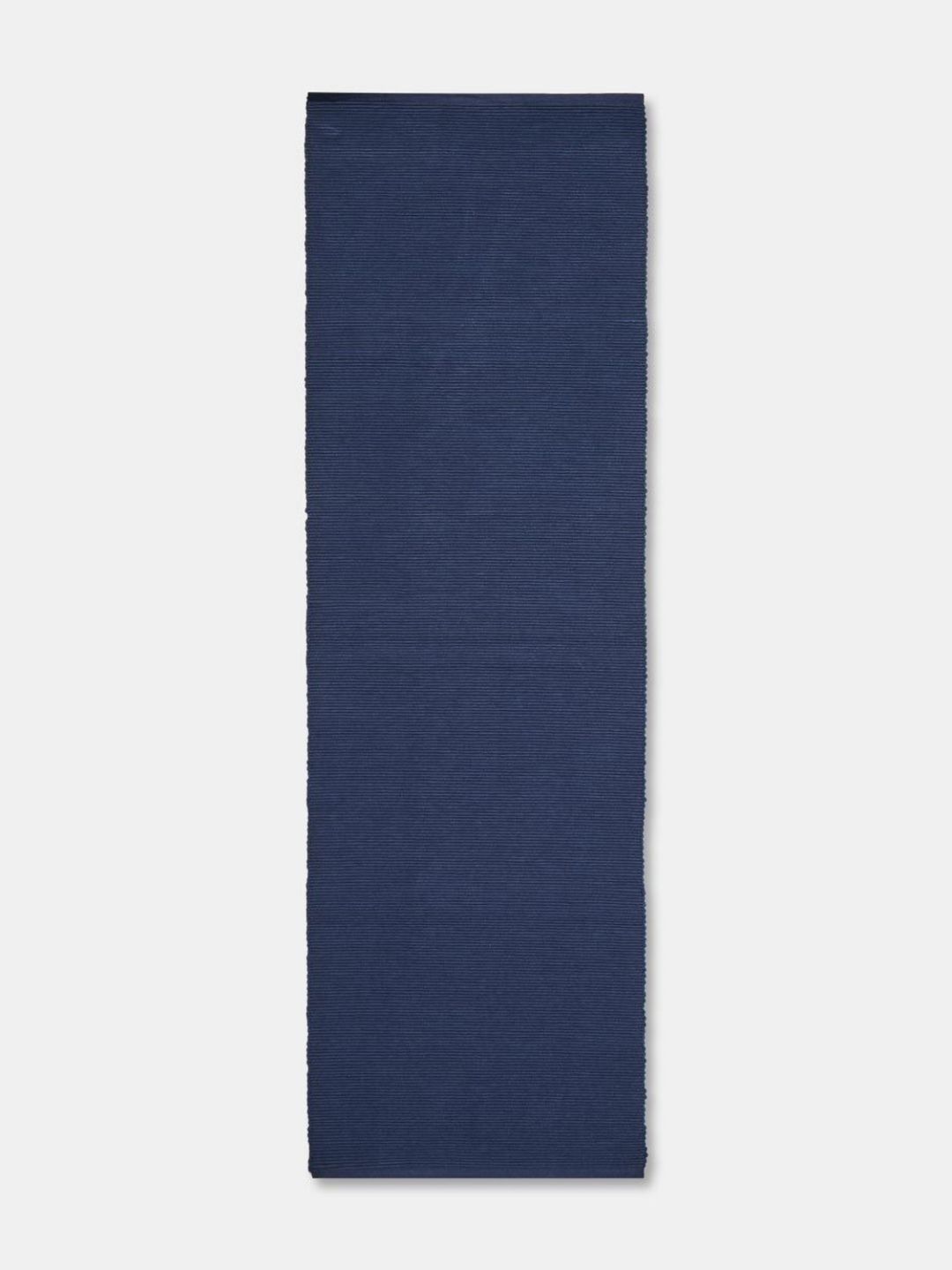Fabindia Blue Ribbed Pure Cotton Table Runner-picture-18