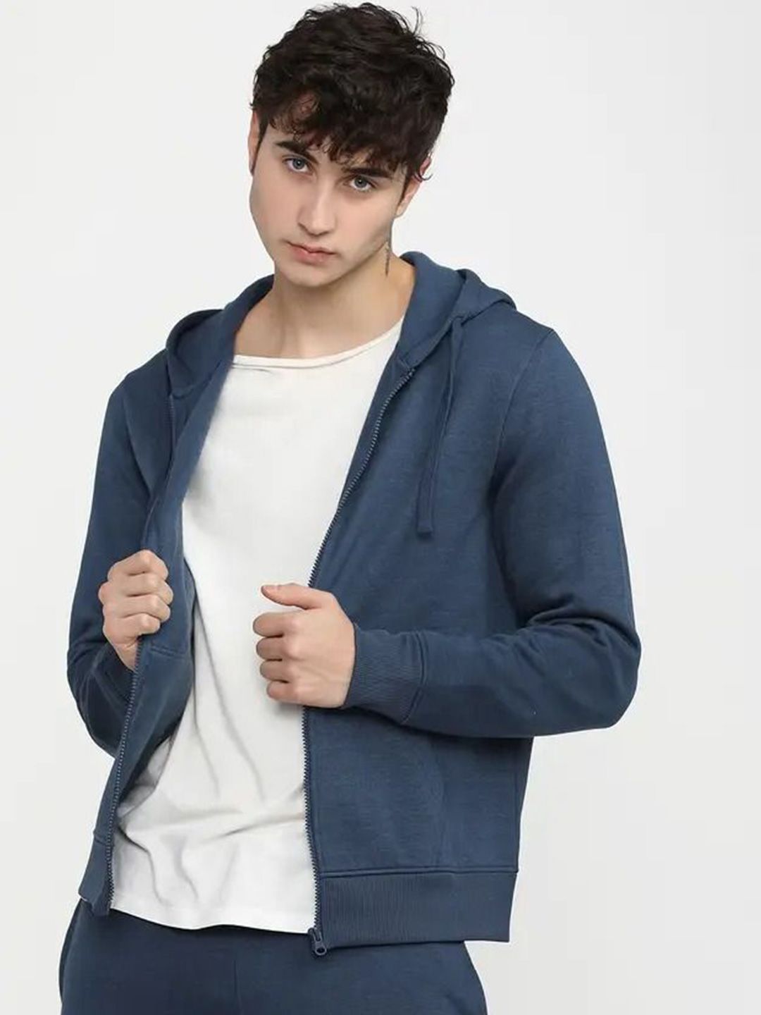 Mast & Harbour Men Hooded Sweatshirt-picture-26