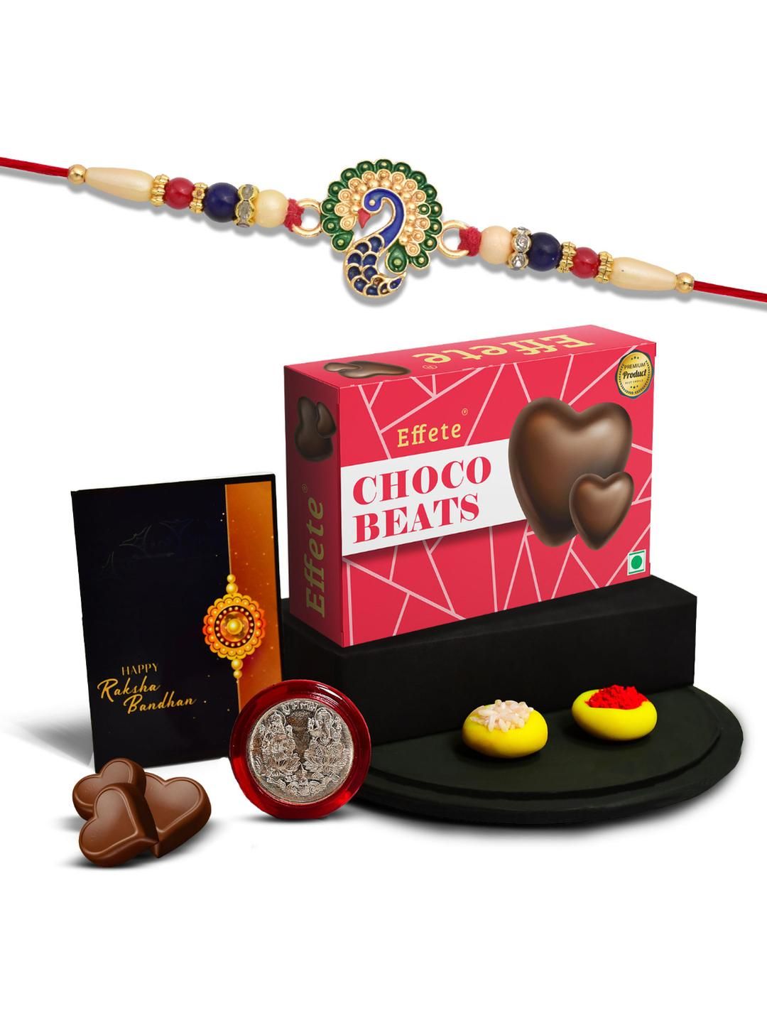 DeoDap Rakhi & Chocolate Gift Set-image-4