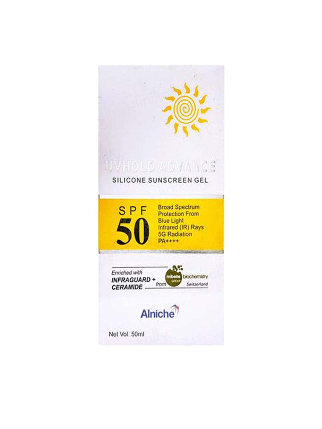 ALNICHE Uv Hold Advance Silicone SPF 50 PA++++ Sunscreen Gel - 50 ml-picture-18