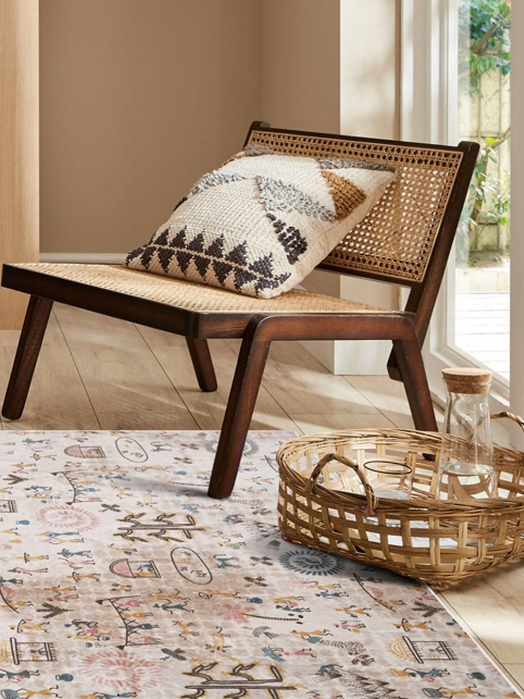 Kaleen India Navy Blue Polyester Carpets-image-3