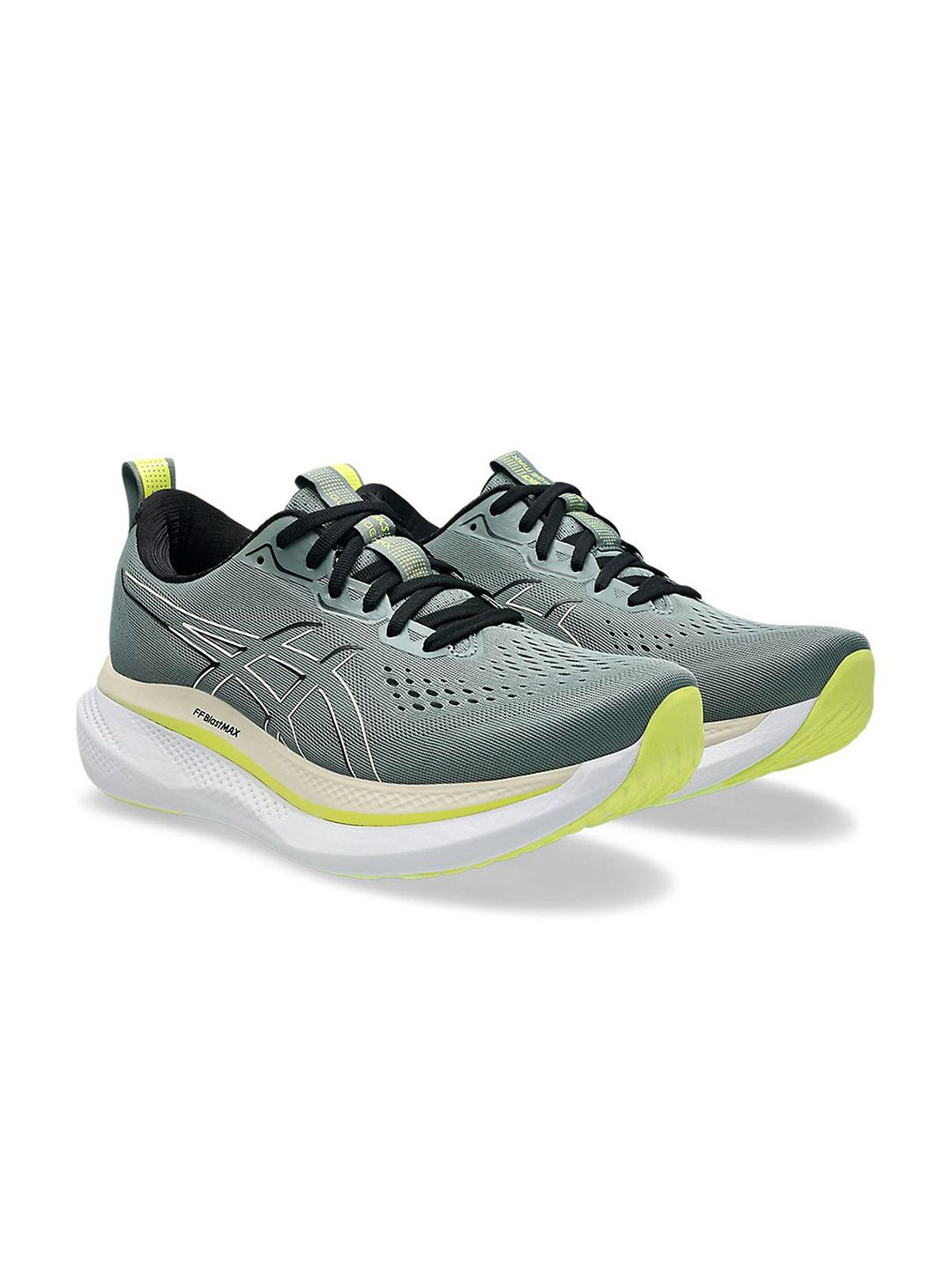 ASICS Glideride Max Men Textured Round Toe Lace Ups Running Shoes-picture-47