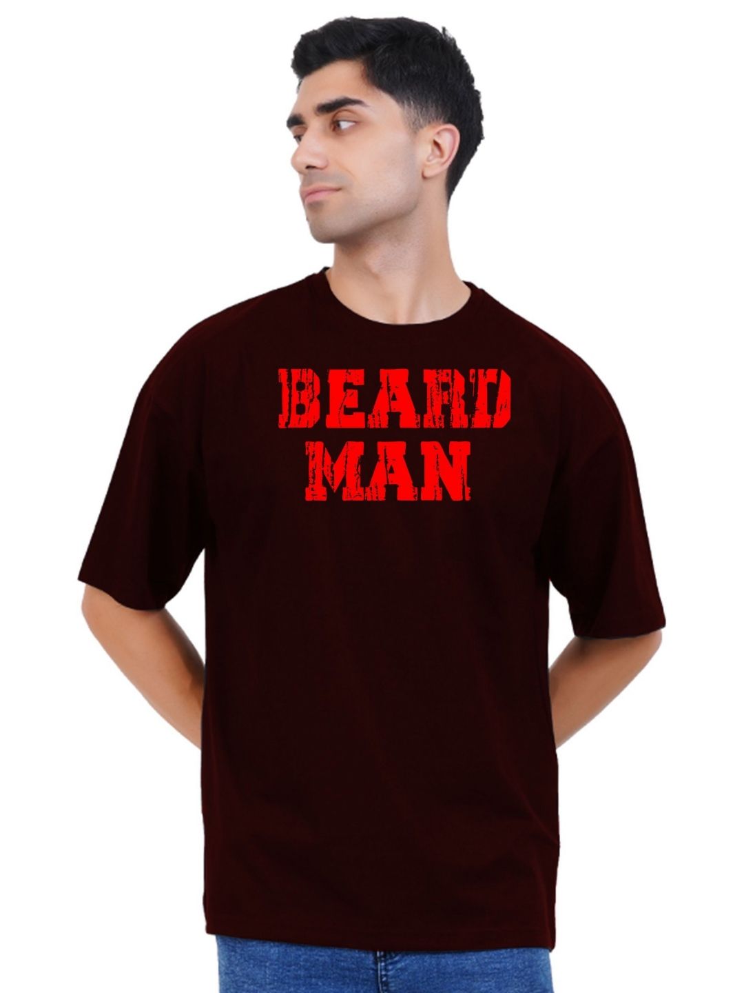 Moda Rapido Men Typography Printed Round Neck Relaxed Fit T-shirt-picture-15