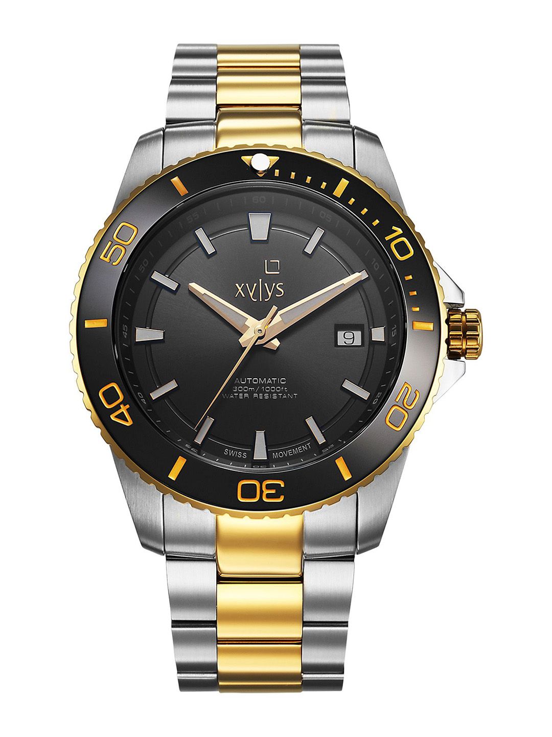 Xylys Men Automatic Analog with Date Black Dial Watch - 40063BM01E-image-21