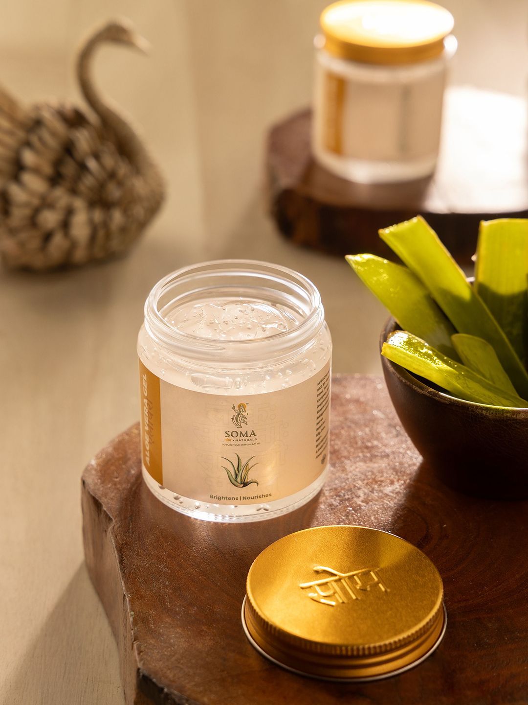 SOMA NATURALS Aloe Vera Gel To Hydrates & Rejuvenates - 100 g-image-23