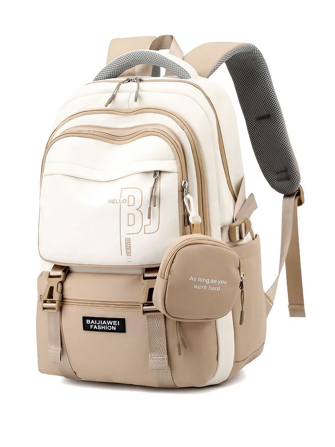 Gustave Men Colourblocked Contrast Detail Backpack-picture-15