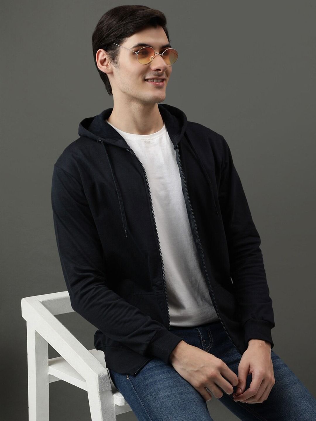 Mast & Harbour Men Hooded Sweatshirt-picture-29