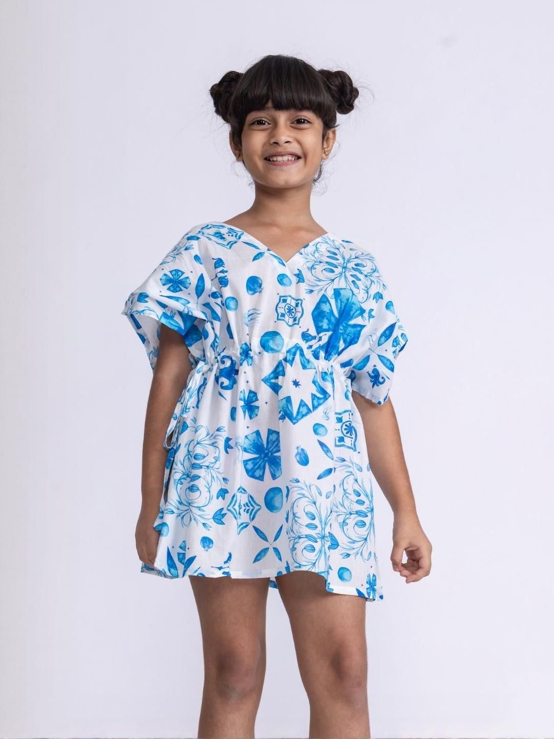 Tura Turi Girls Blue Dresses-picture-10