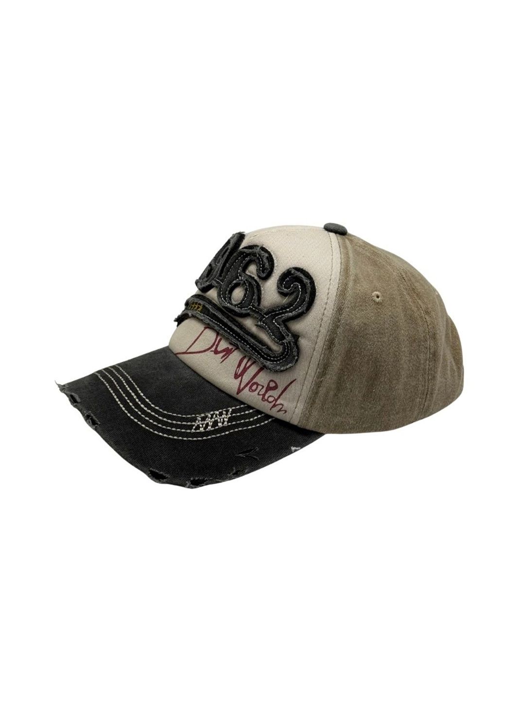 The Tie Hub Men Embroidered Cotton Vintage 1962 Snapback Baseball Sports Cap-picture-41