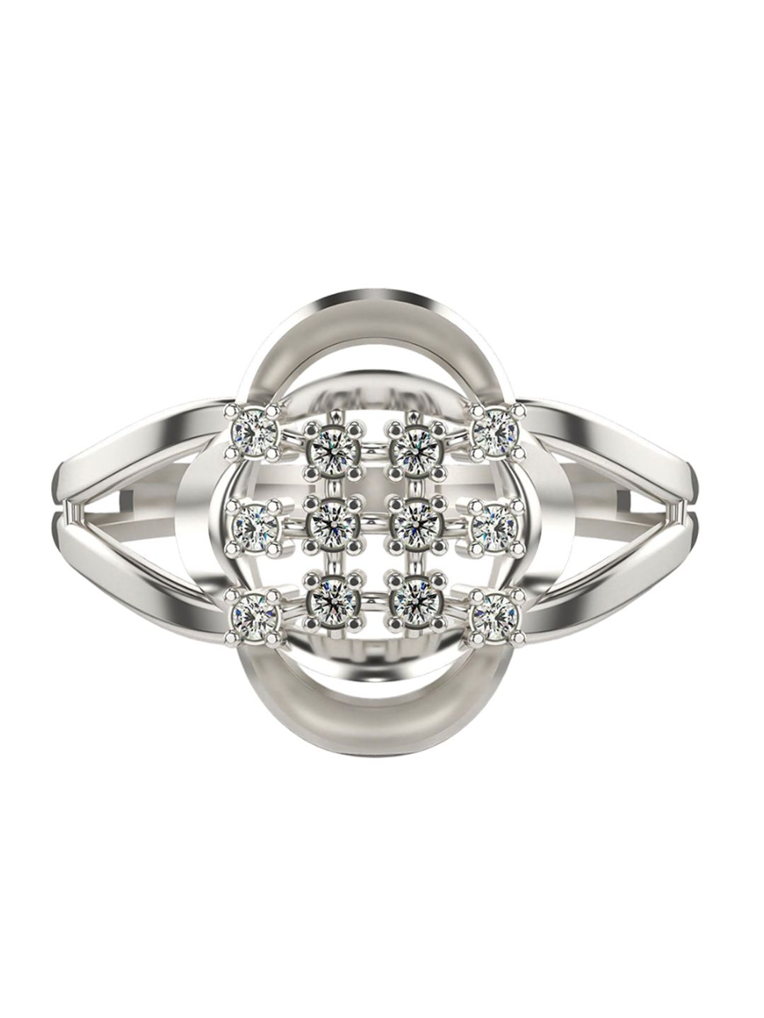 VALANOVA Women White Ring Diamond-picture-20