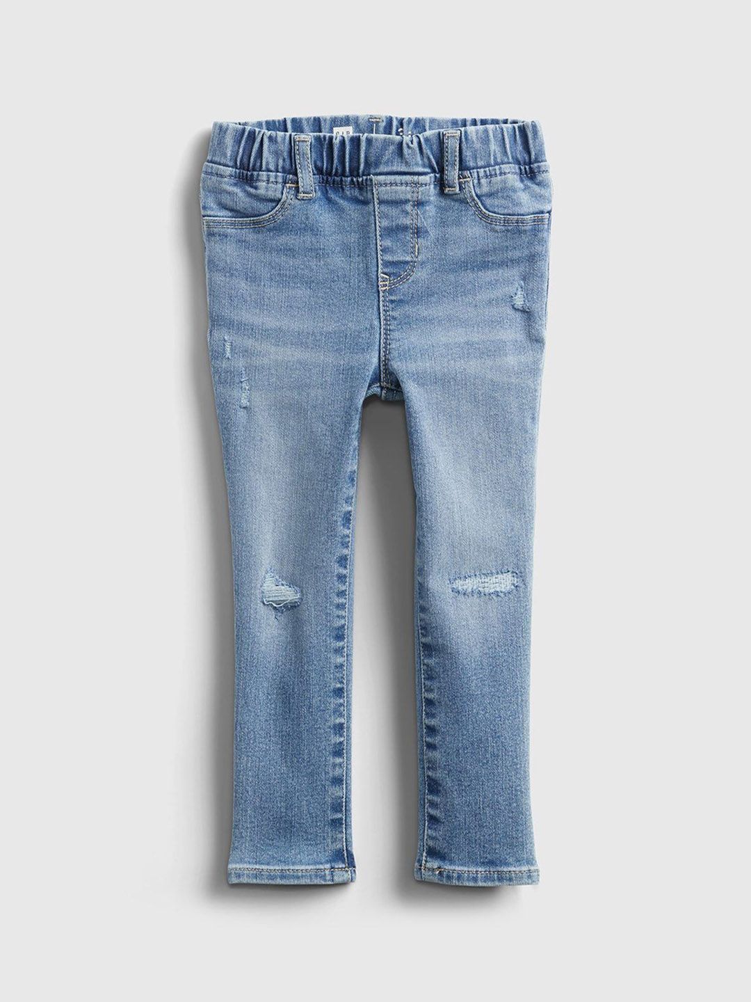 GAP Girls Skinny-Fit Mid-Rise Ripped Jeans-picture-10