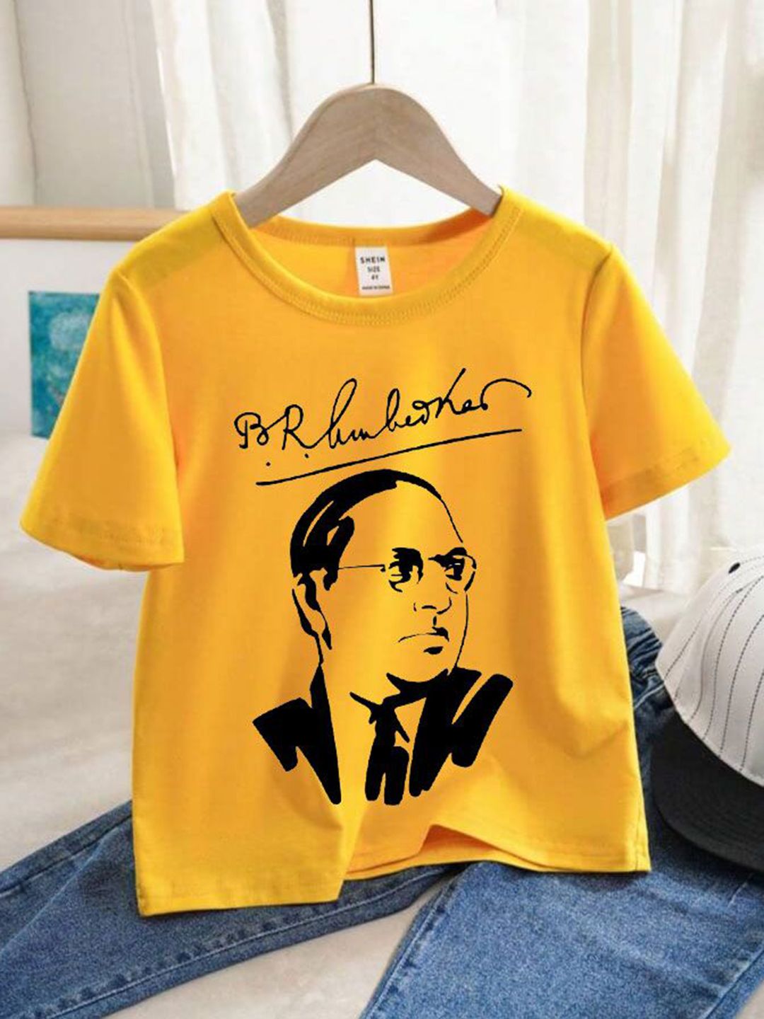 Printcomet Kids Graphic Printed Round Neck Cotton T-shirt-picture-36