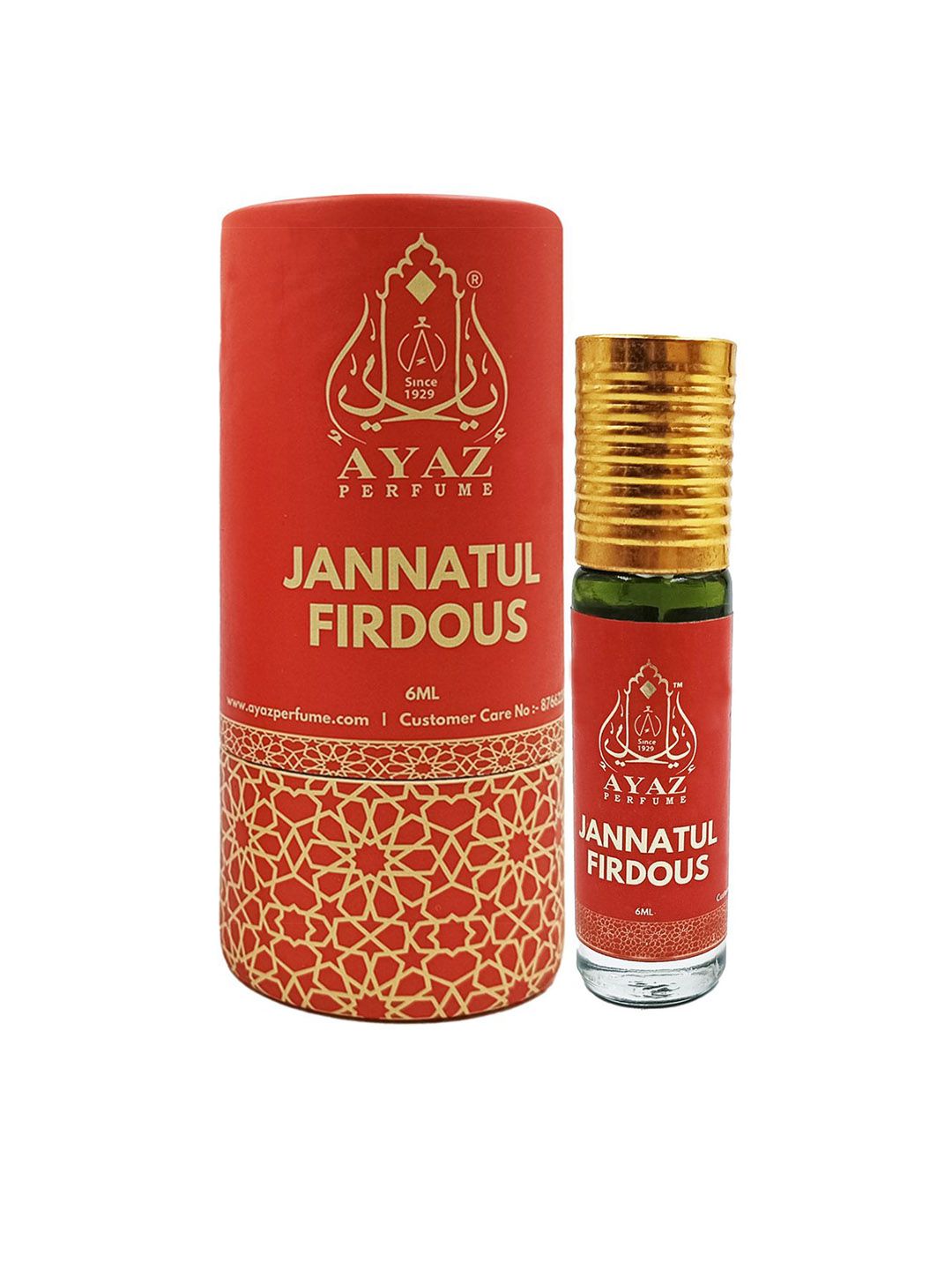 AYAZ Jannatul Firdous Non Alcoholic Long Lasting Attar - 6 ml-picture-55