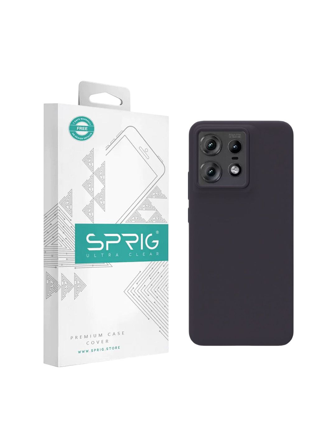 SPRIG Solid Printed Back Case Mobile Accessories-image-33