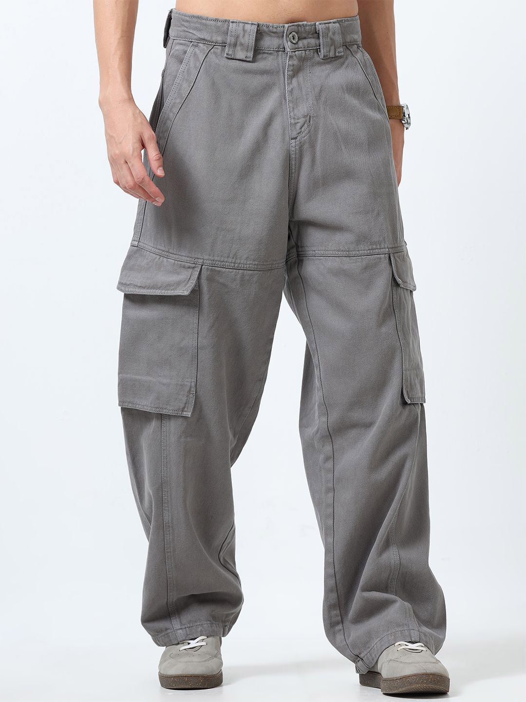 Espanshe Men Mid-Rise Slash Knee Jeans-picture-24