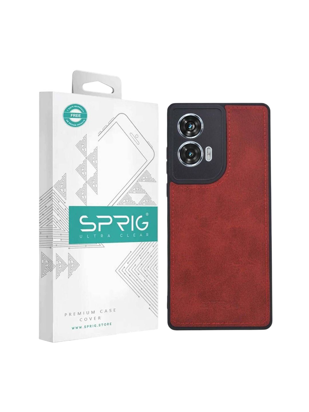 SPRIG Motorola Edge 50 Fusion Matte Leather Back Case-picture-11