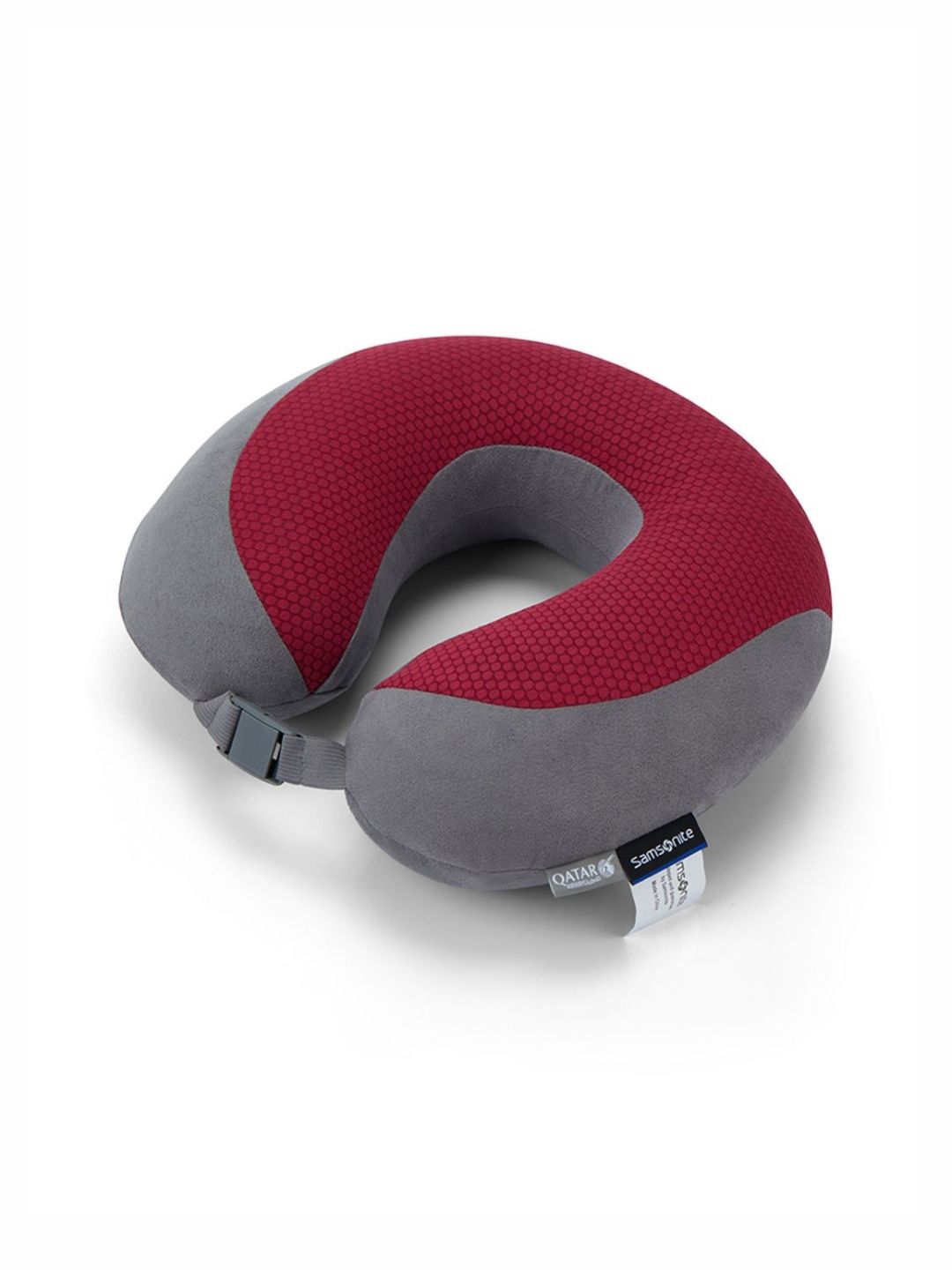Samsonite Grey And Marron Memory Foam Lightweight Sleep Pillow-picture-29