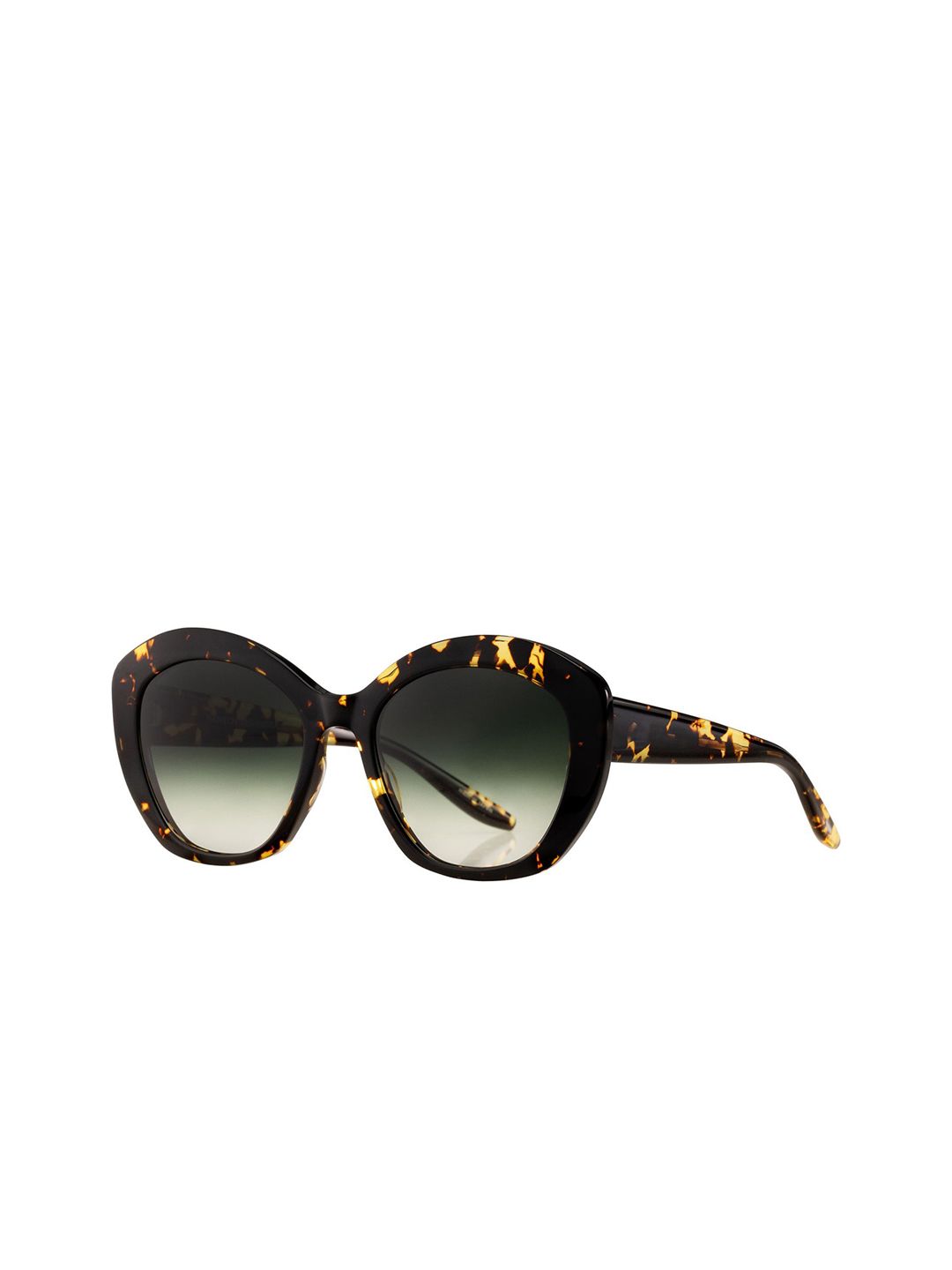 BARTON PERREIRA Women Black & Yellow UV Protected Oversized Sunglass-picture-10