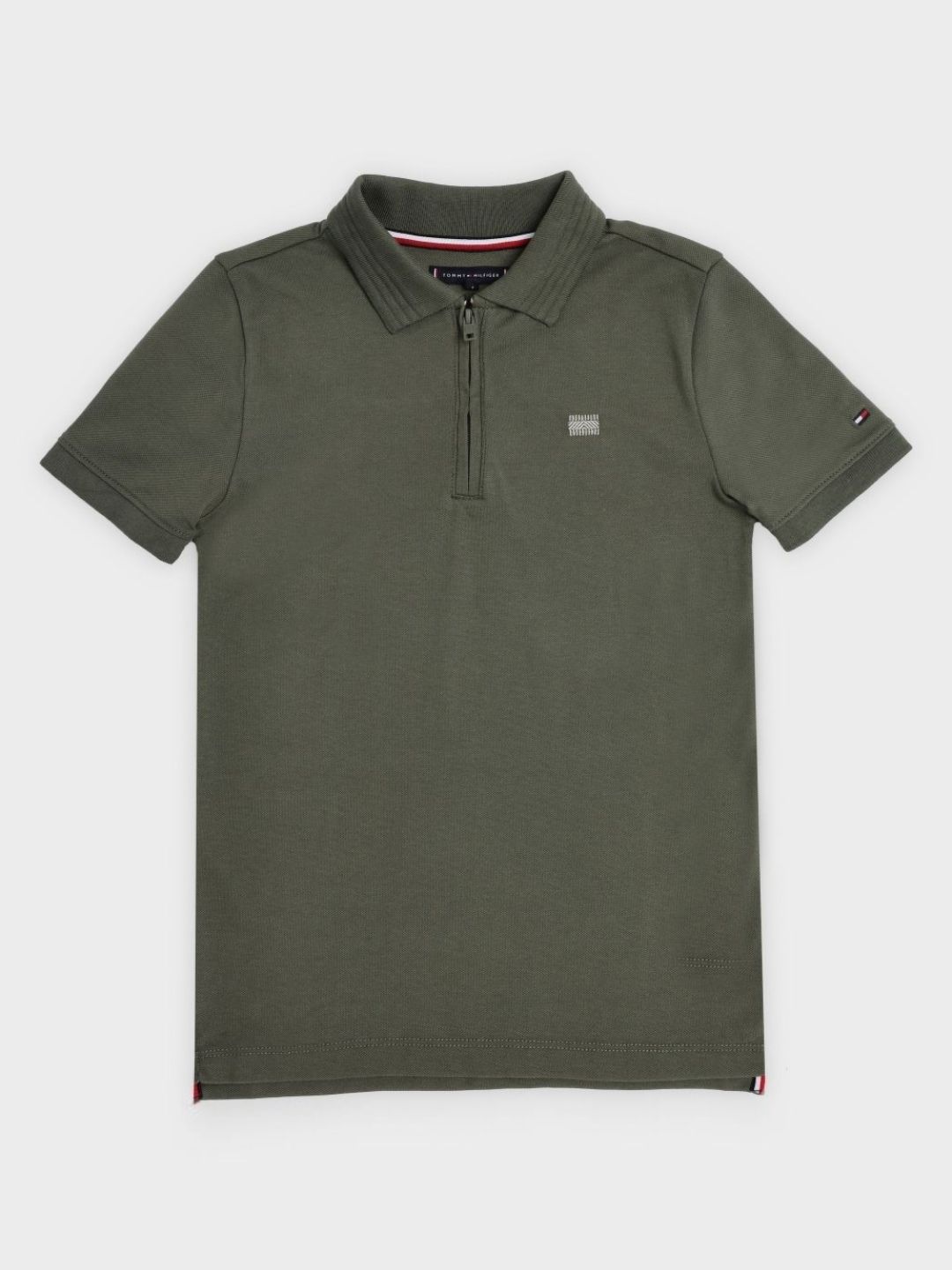 Tommy Hilfiger Boys Polo Collar Short Sleeves Cotton T-shirt-picture-43