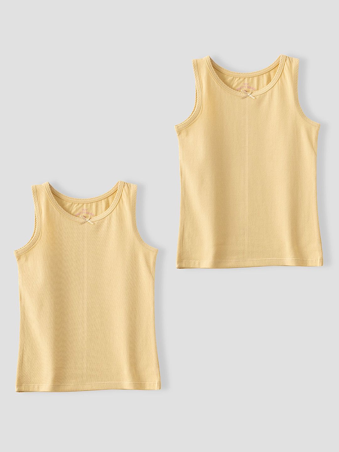 YUV Girls Pack Of 2 Sleeveless Camisoles-picture-48