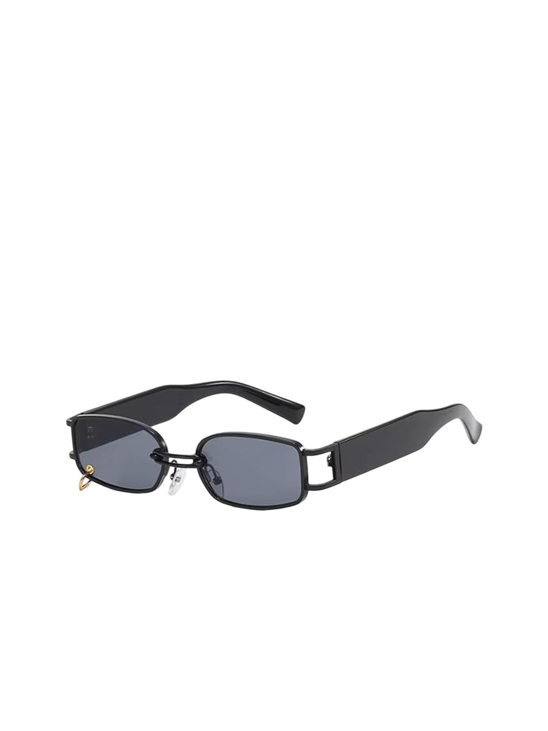 AUGEN Unisex Black Lens & Black Rectangle Sunglasses with UV Protected Lens VI-SG-215-C2-picture-27