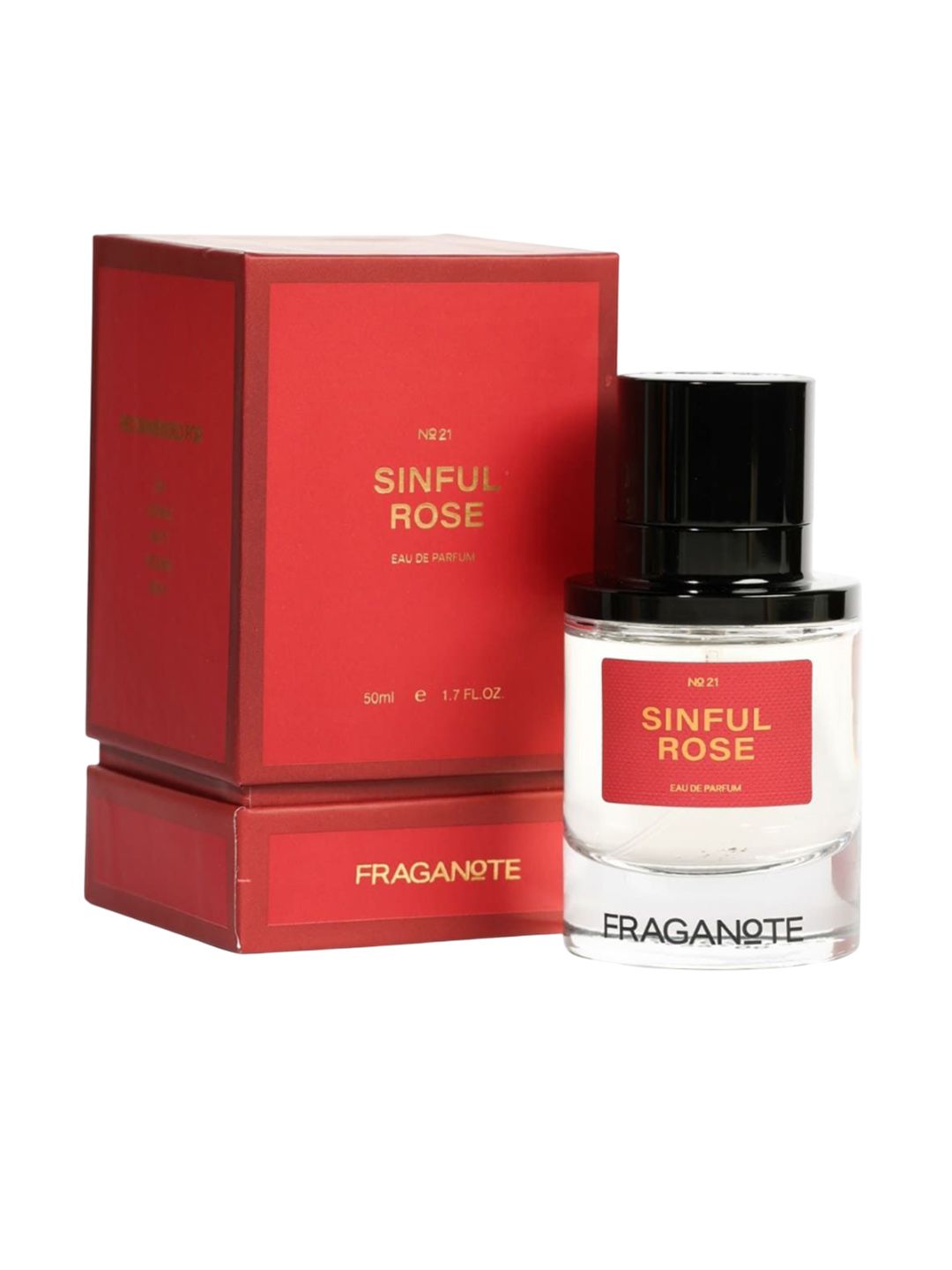 Fraganote Sinful Rose Long Lasting Eau de Parfum - 50 ml-picture-51
